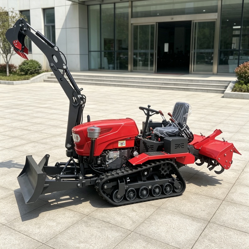 Customized Ride On Crawler Rot - Orchard Sprayer Tractor 评论和价格