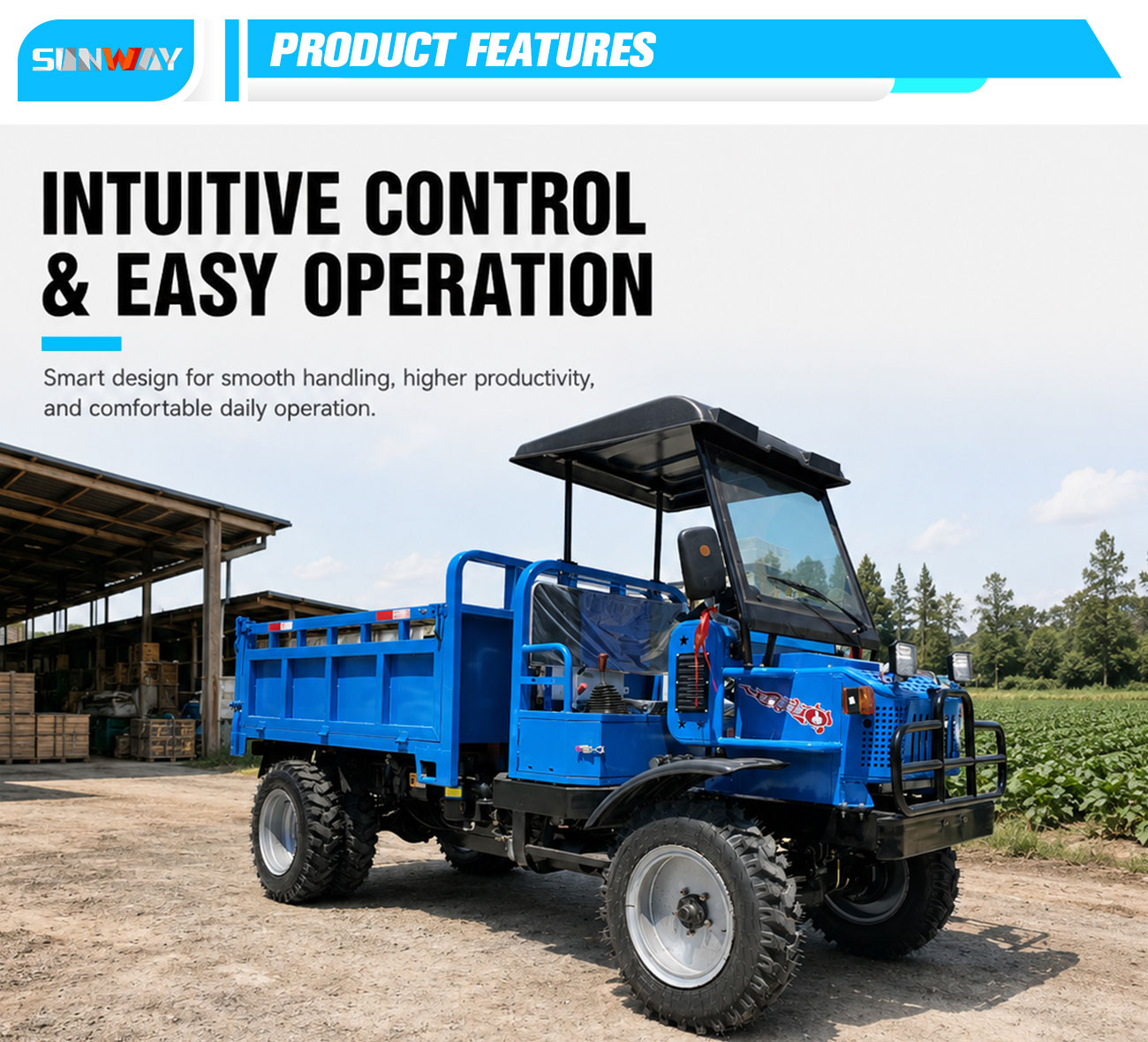 Factory Supply 800CC 4WD UTV A - Agriculture Farming Vehicles 评论和价格