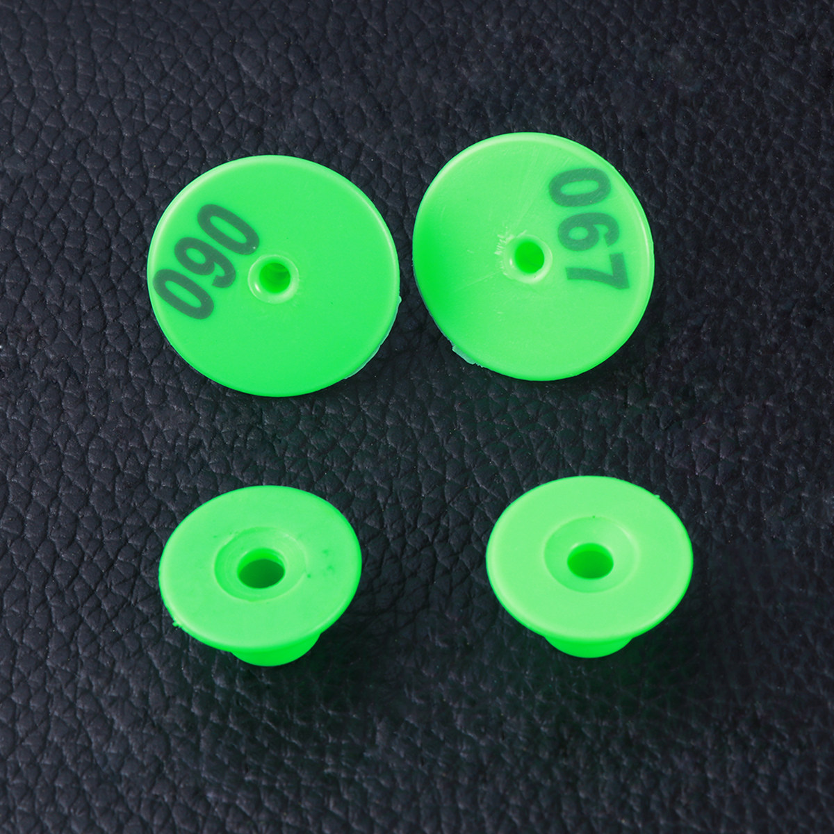 100Pcs Plastic Livestock Ear T - Livestock Ear Tag 评论和价格