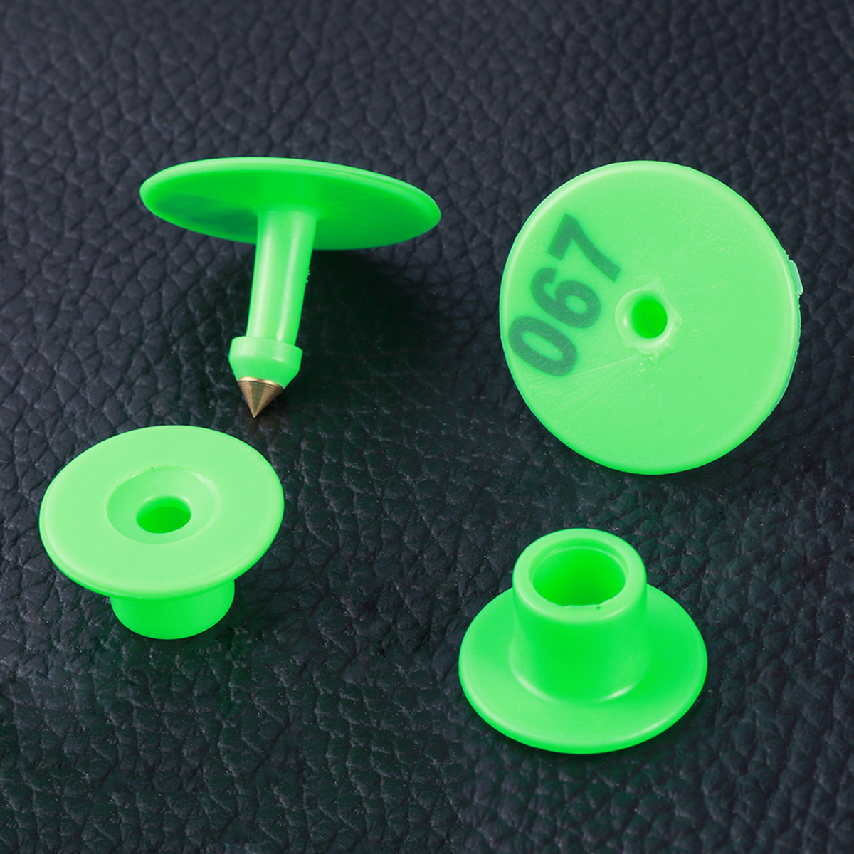100Pcs Plastic Livestock Ear T - Livestock Ear Tag 评论和价格