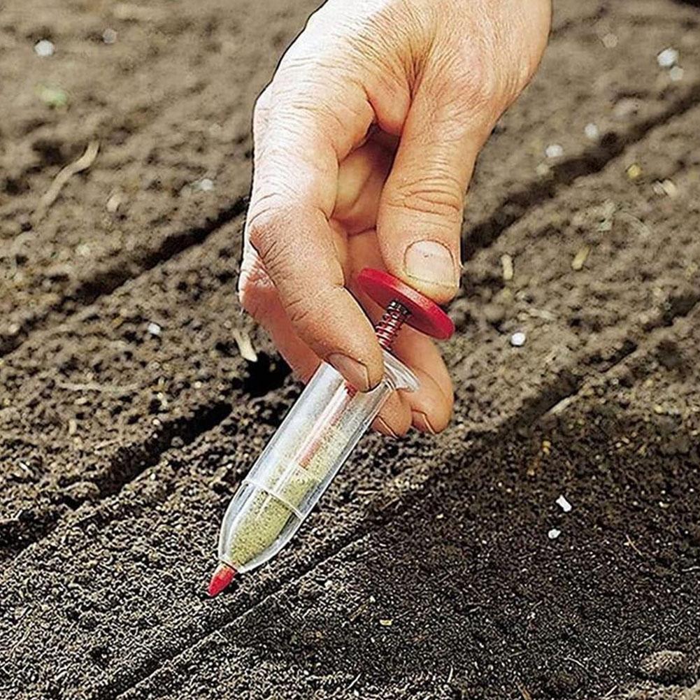 1/3PCS Handheld Seed Dispenser - Manual Seeder Hand 评论和价格