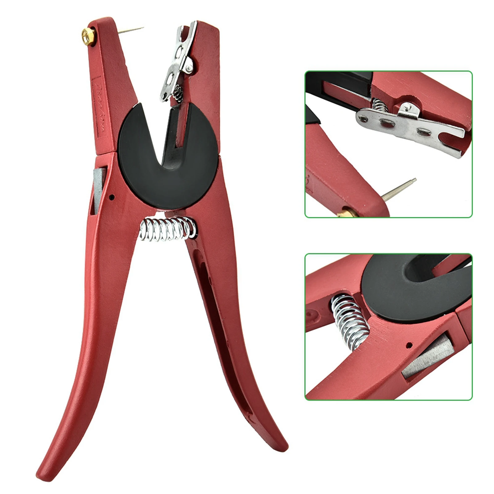 Red Alloy Ear Tag Plier for Li - Livestock Ear Tag 评论和价格