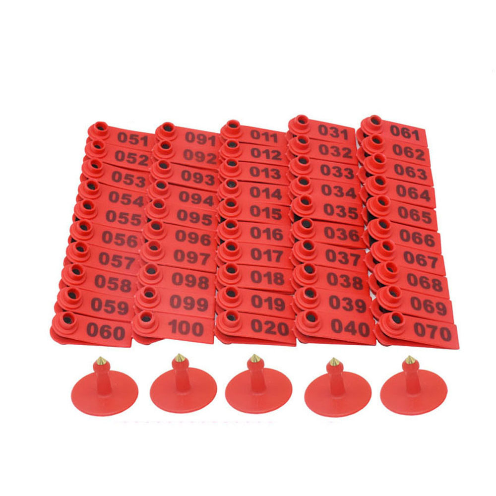 No. 001-100 Livestock Sheep Ea - Livestock Ear Tag 评论和价格